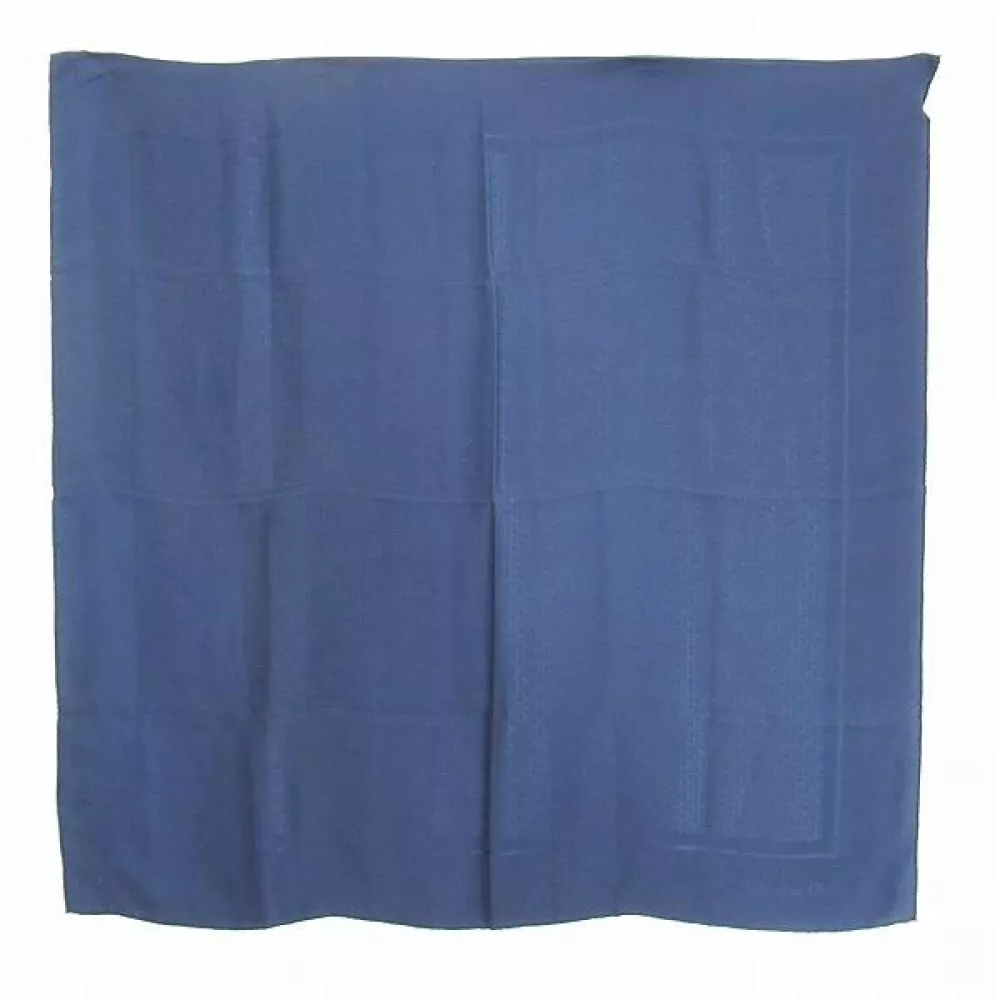 Christian Dior foulard soie carré trottx35 pouces bleu marine soie 04769a
