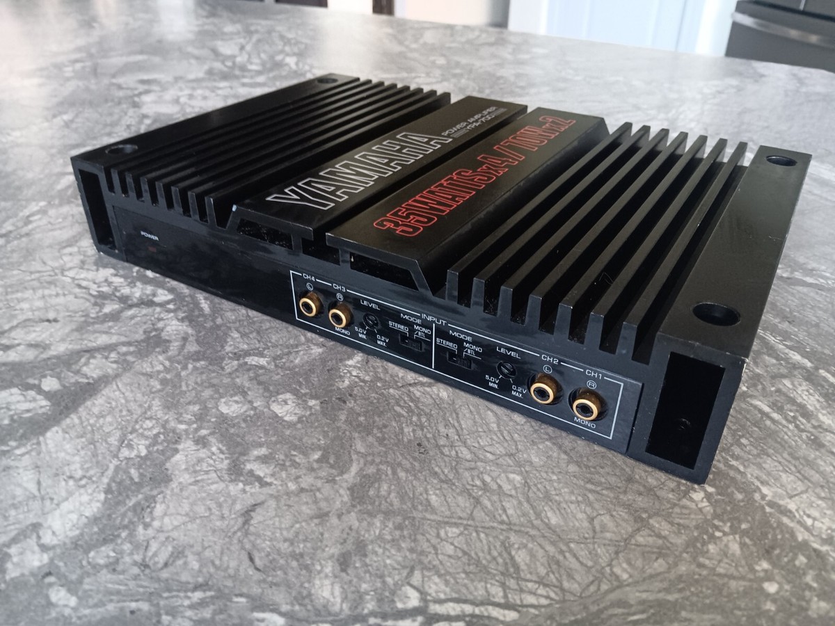 YAMAHA YPA-700 パワーアンプ Vintage Yamaha YPA-700 Car Audio Power Amplifier No Cables