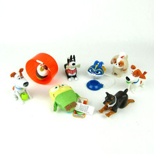 McDonald's Secret Life Of Pets Movie Toys Lot Of 8 Character Figures Collectible