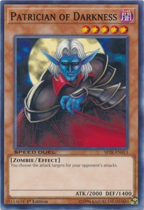 Patrician of Darkness - SBTK-EN013 - Common - 1st Edition x3 - Near Mint