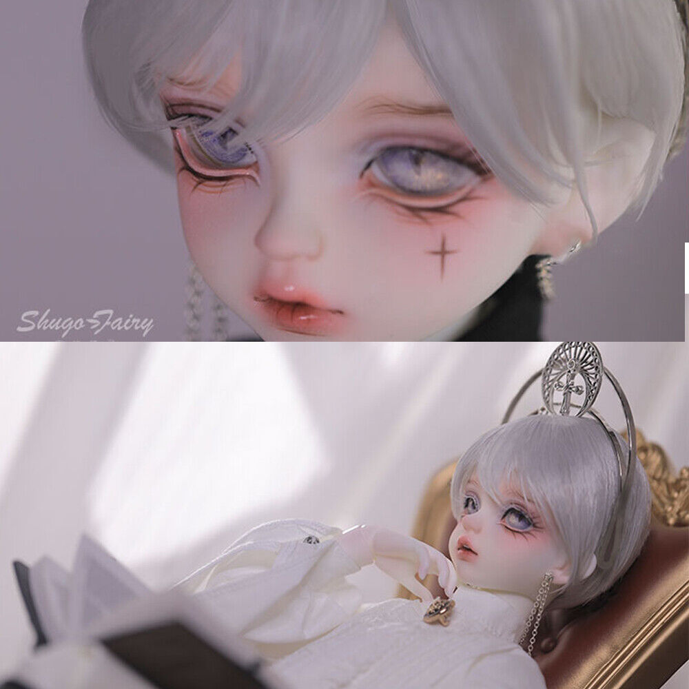 Soom Hyperon normal skin Cosplay as Radagon from Elden Ring BJD faceup  commission #bjdfaceup #bjdmakeup #soom #soomdoll #soomhyperon…