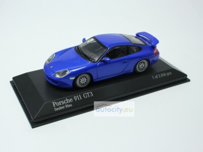 Porsche 911 996 GT3 Sauber Blau 2004 - 1:43 - Minichamps