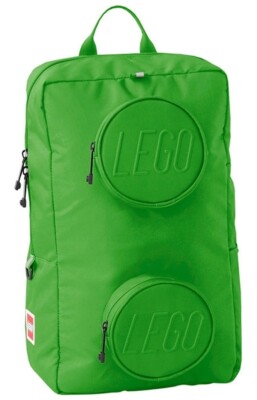 Bag Brick 1�~2 BackPack Bright Green LEGO (18L/0.46kg) 40cm