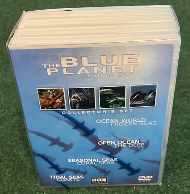 BBC The Blue Planet Seas of Life Collector's Set DVD 4-Disc Set