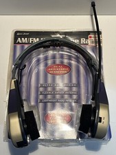 Vintage AM/FM Headphone Radio light Use, Fully Functional 