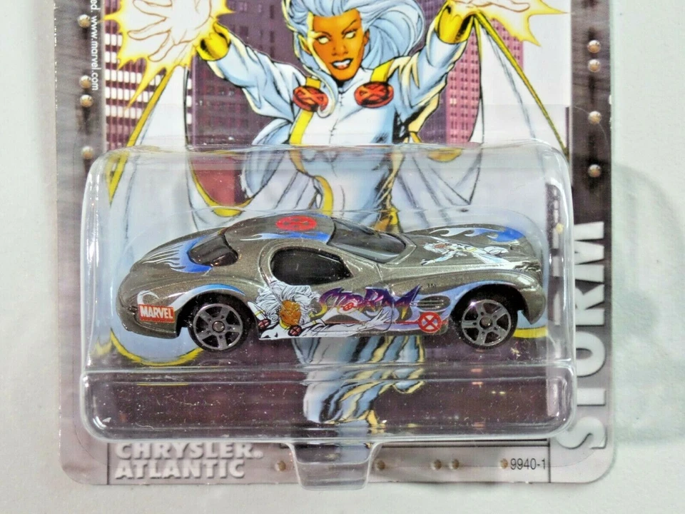 Maisto Ultimate Marvel STORM Chrysler Atlantic NUEVO en tarjeta 2002 Serie 1  Foto 2 de 4