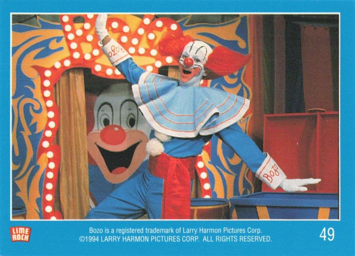 Bozo 1994 Trading Card Singing and Dancing | eBay