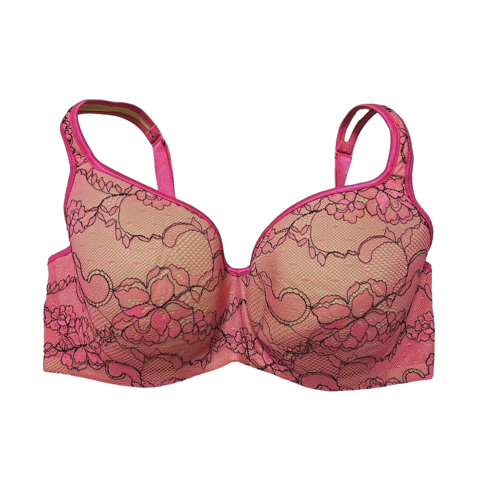 Brasieres y poliéster Floral Cacique Bra Sets para Mujeres