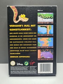 DISNEY DAS DSCHUNGELBUCH - NINTENDO - NES - PAL B NOE - OVP - CIB - BOXED