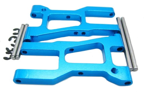 Aluminum Metal CNC Upgrade Parts DIY Fit for 1/10 HPI RS4 Sport 3 Rc Car Blue - Picture 5 of 34