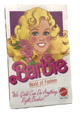 Vintage Mattel Barbie World of Fashion Pamphlet Booklet Advertising 1984