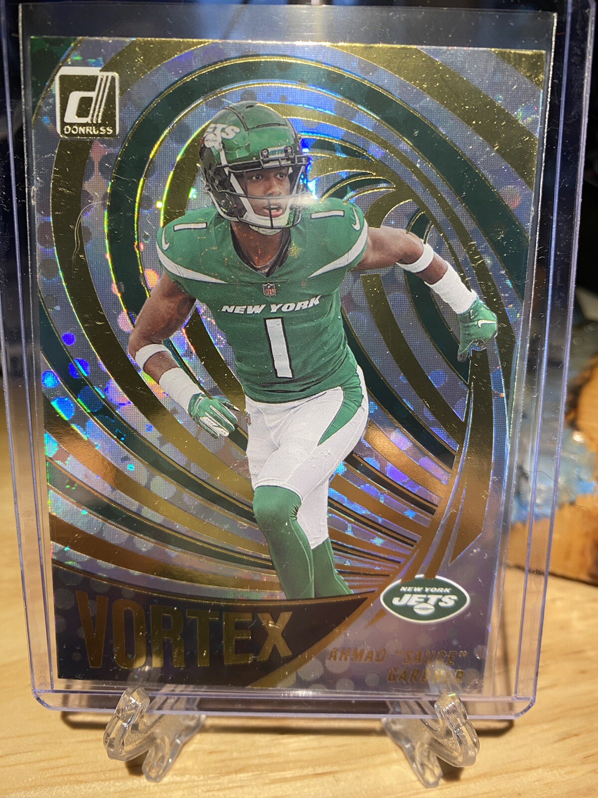Sauce Gardner 2022 Donruss VORTEX Rookie RC #VTX-18 Jets ✈️🔥