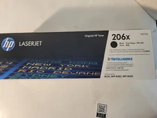 HP 206X Toner Cartridge Black W2110X High Yield fo Genuine HP / Orginal