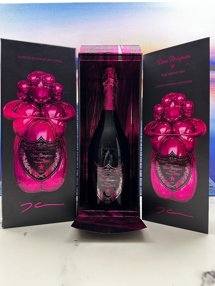 Dom Perignon 2003 Rose JEFF KOONS Edition Champagner 0,75L NEU OVP
