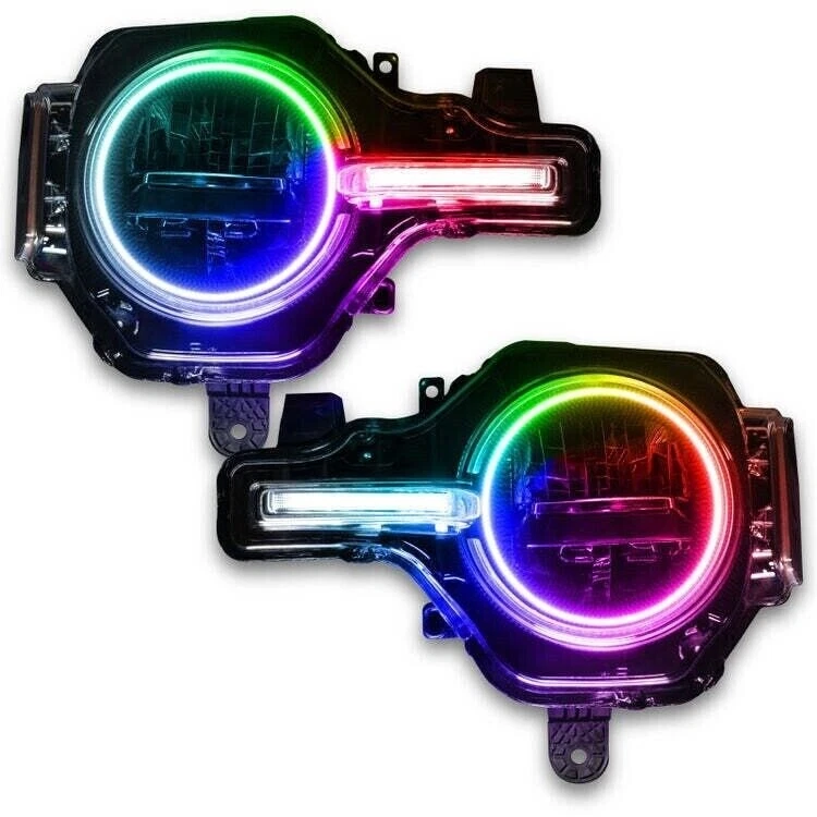 Kit Halo ORACLE Lighting 1471-330 ColorSHIFT con DRL para Ford Bronco Base 2021-2025 Foto 4 de 4