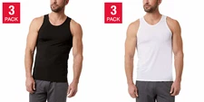 32 Degrees Men's Comfort Mesh Tank 1 or 2 or 3 tank