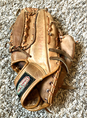 All-Pro Vintage Glove Baseball Softball Youth 11 in Game Ready Leather Taiwan