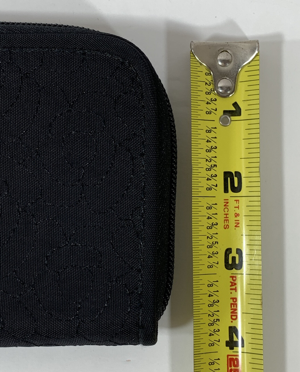 NWOT TRAVELON RFID Blocking Wallet Travel Clutch/WristletBlackZip