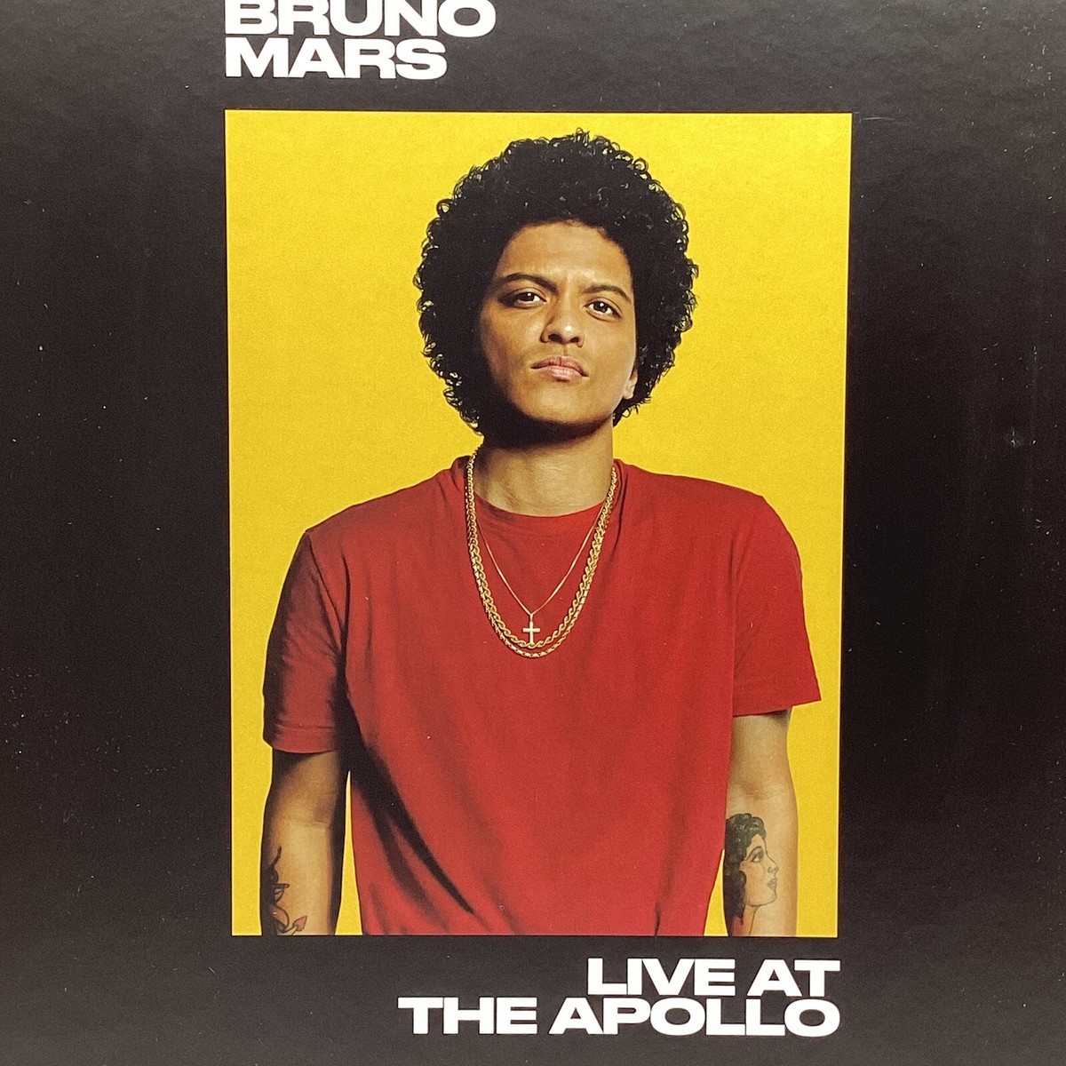 本 ブルーノマーズ BRUNO Live at the Apollo 公式写真集
