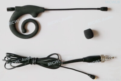 Snail Earset Microphone for Sennheiser G2 G3 G4 Belt Transmitter Detachable Plug