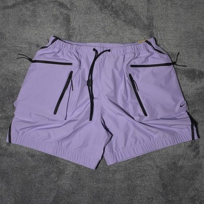Nike Tech Super Lightweight Shorts Men's Large Violet Purple NEW NWT HJ2946-515