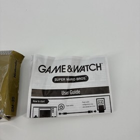 NES Nintendo Game and Watch Super Mario Bros