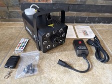 AGPTEK Fog Machine w 13 Colorful LED Lights Effect 500W New FAST SHIPPING