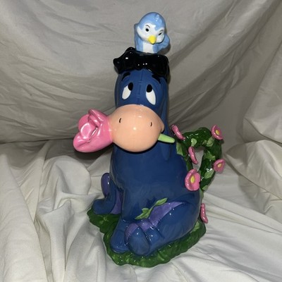 Disney Eeyore Teapot Pitcher 10  Winnie The Pooh Figurine Kreisler Decor Only