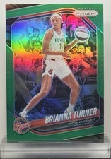 2025 Panini Prizm WNBA - Brianna Turner #105 Green Prizm