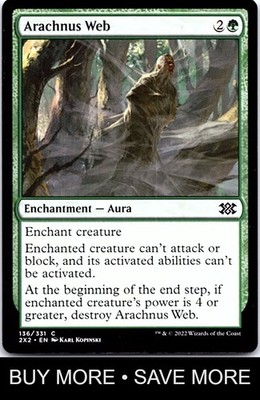 Arachnus Web LP Double Masters 2022 MTG