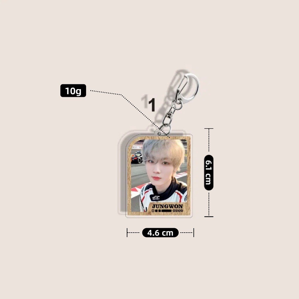 Kpop ENHYPEN Acrylic Keychain Bag Accessory Keyring JAY JAKE SUNOO