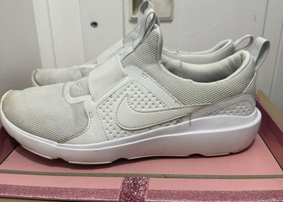 Nike AD Comfort DJ1001-001 White Hook & Loop Men's Mesh Sneaker Photon Dust