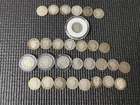 Lot 30 Barber Silver Dimes 90% Silver Circulated 1892-1916 Mixed Dates/Mints