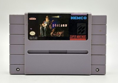 Phalanx Super Nintendo SNES 1992 Authentic Cartridge Tested Working