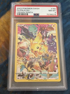 ポケモンカードゲーム Pikachu 160/159 Buy Pikachu (Secret) 160/159 Crown Zenith Holo online | eBay