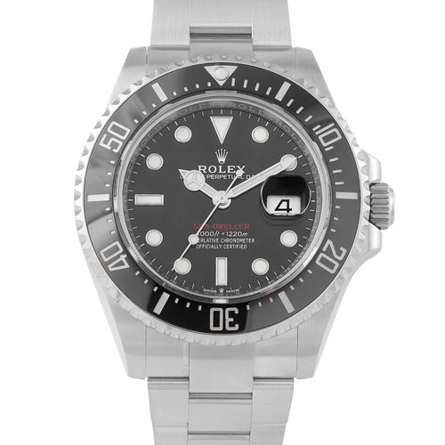 Rolex Sea-Dweller Black Dial Steel Watch 126600