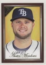 2019 Topps Gallery Canvas Wood Austin Meadows #28 0b1s