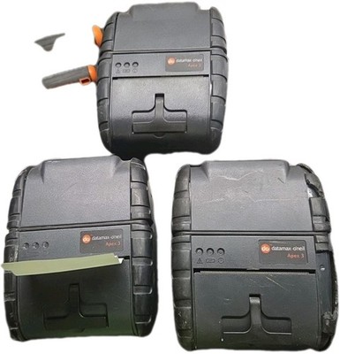 Lot of 3 Datamax-O'Neil Apex 3 Bluetooth Printer - No Charger