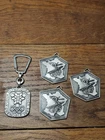 4 Vintage Olympic Winter Games Grenoble 1968 Keychain