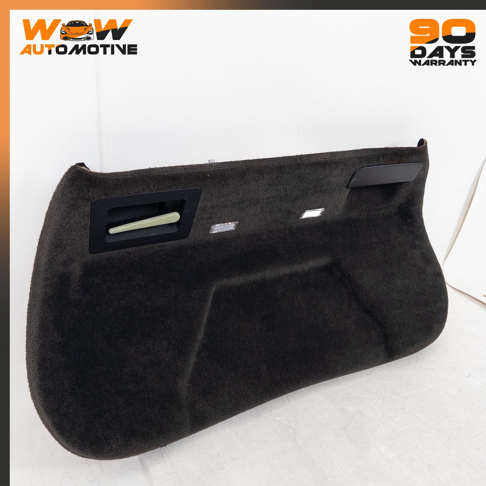 04-13 BENTLEY CONTINENTAL GT COUPE TAILGATE BOOT LID COVER TRIM BLACK OEM