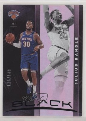 2019-20 Panini Black 116/149 Julius Randle #41 ow1