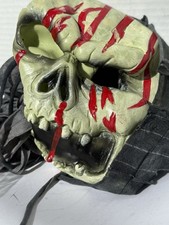Spooktacular Creations Padded Zombie Costume M Mask Gloves Complete Outfit Gray