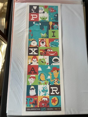 Dave Perillo - 25 Years of Pixar - Luxe Jr. Edition (Poster/Print)