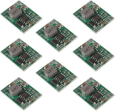 AITRIP 8 Pack Mini MP1584EN DC-DC Buck Converter Adjustable Power Supply Module