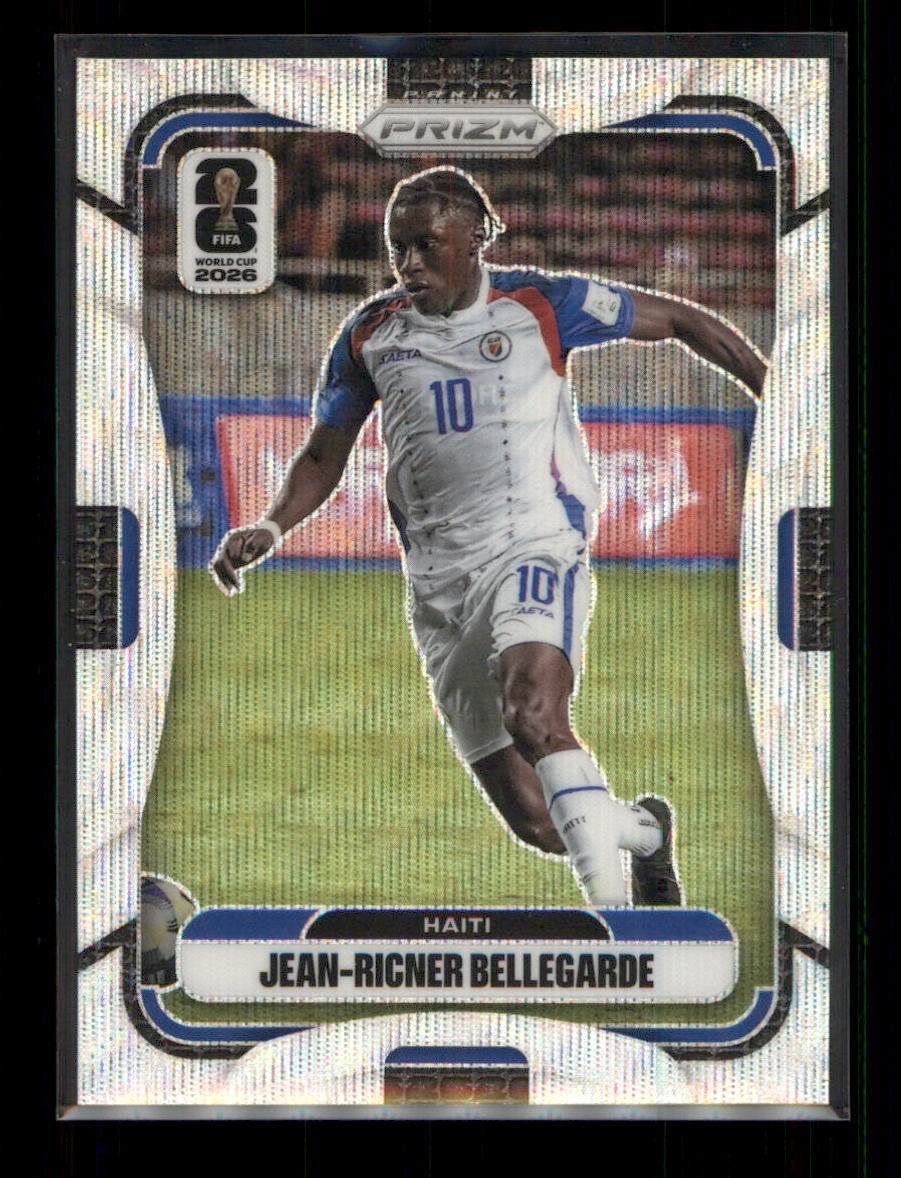 2026 Panini Prizm FIFA World Cup #236 Jean-Ricner Bellegarde Wave Prizm