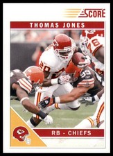 2011 Score Base Thomas Jones Kansas City Chiefs 148