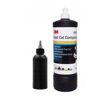 Polierpaste 3M 09374 FAST CUT COMPOUND grobkörnig, weißer Verschluss, 250G
