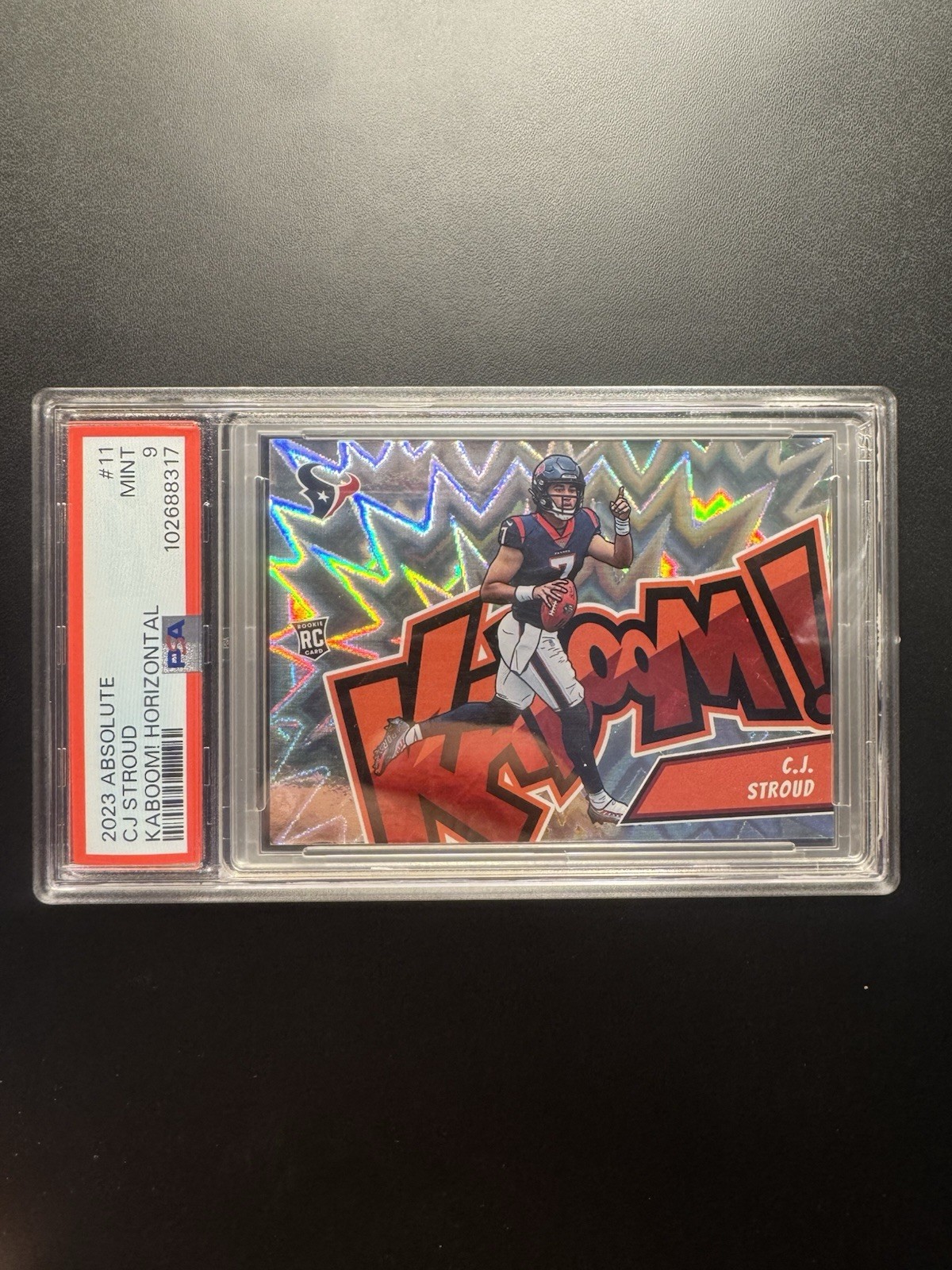2023 Panini Absolute - Kaboom! Horizontal C.J. Stroud #11 (RC) - PSA 9