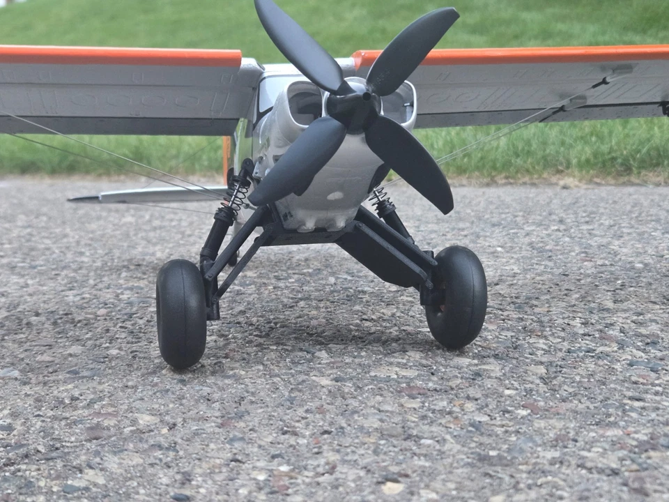 Custom 3D Printed Realistic Upgrade Landing Gear : EFlite E-Flite Micro Scrappy - Image 3 of 4