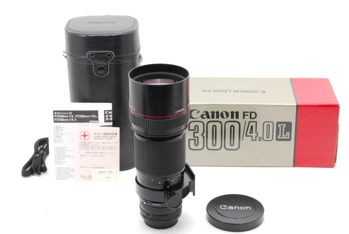 Canon FD f/4 Camera Lenses 300mm Focal for sale - eBay
